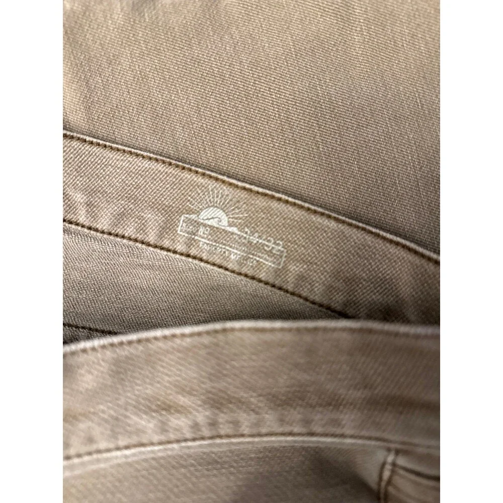 Faherty Stretch Terry 5 Pocket Pants 34x32 Driftwood EUC